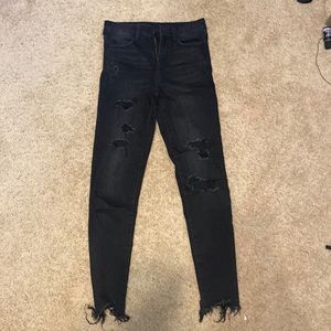 American eagle jeans black